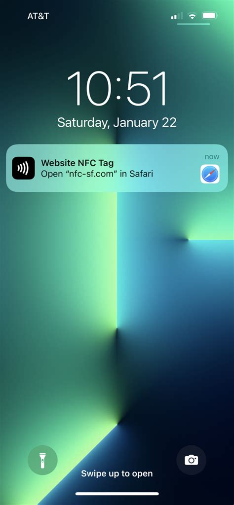 website nfc tag notification meaning|nfc tag to open website.